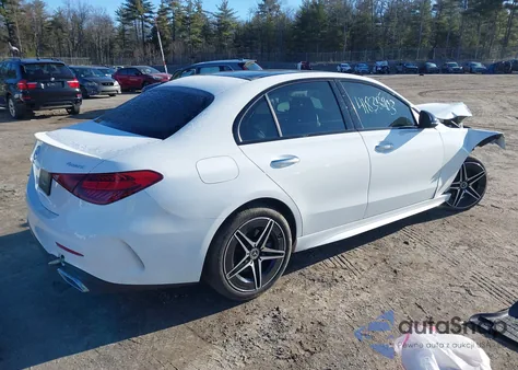 2023 Mercedes-Benz C 300 4Matic из США, поврежденный, VIN W1KAF4HB2PR082535